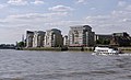 2013-08-20 16:02 The south side of the Isle of Dogs, seen from the Thames.