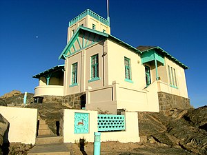 Historischer Leuchtturm auf Shark Island (2006)