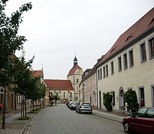 Kirchstraße mit Frauenkirche