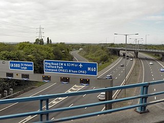 <span class="mw-page-title-main">Worsley Braided Interchange</span> Large motorway interchange in the United Kingdom