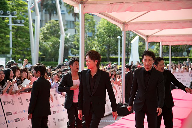 Exile members at the 2014 MTV Video Music Awards Japan