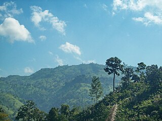 Maithai jama Haphong mountain in Bangladesh