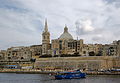 Malta, Valletta vom Boot aus gesehen