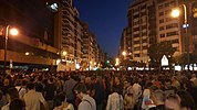 Demonstration in València.