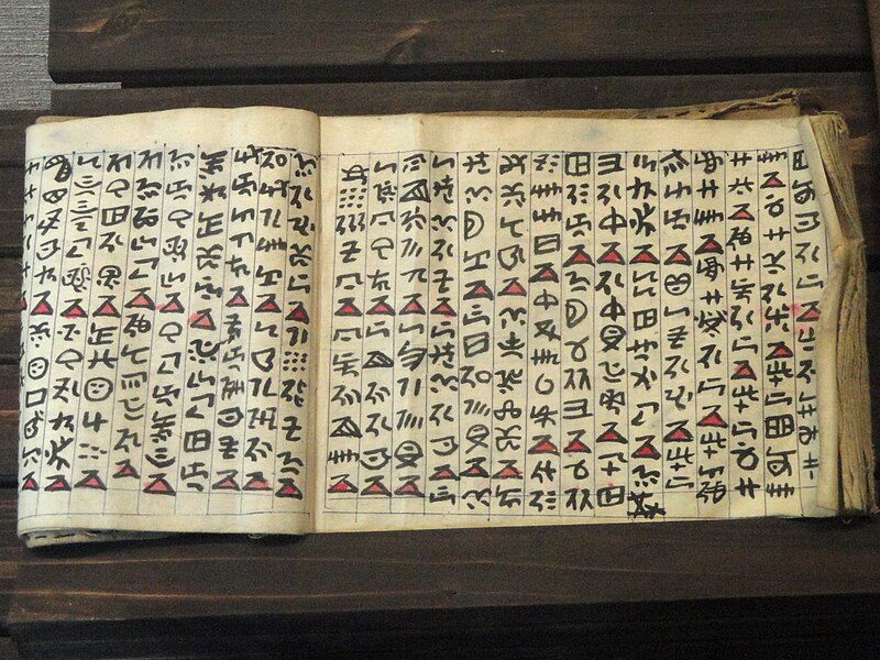 File:Manuscripts in the Yunnan Nationalities Museum - DSC03972.JPG