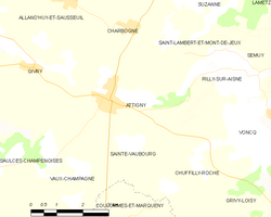 Attigny, Ardennes: Fransk kommun i departementet Ardennes