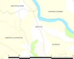 Karta kommun FR insee kod 64474.png