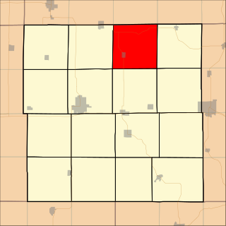 Elk Township, Delaware County, Iowa Township in Iowa, United States