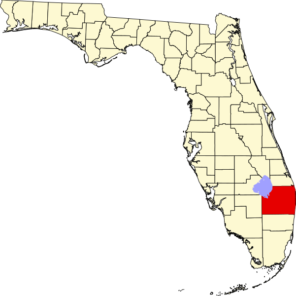 Map Of Florida Palm Beach