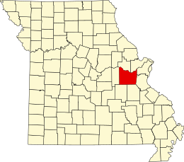 Franklin County - Carte