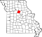 Map of Missouri highlighting Howard County.svg