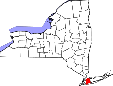 Map of New York highlighting Nassau County.svg