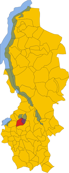 Localização de Annone di Brianza