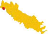 Map of comune of Dovera (province of Cremona, region Lombardy, Italy).svg