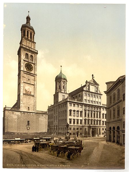 File:Market place, Augsburg, Bavaria, Germany-LCCN2002696106.jpg