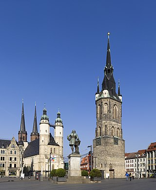 <span class="mw-page-title-main">Marktkirche Unser Lieben Frauen</span> Church in Halle, Germany