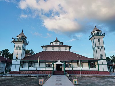 Masjid Jamik Sultan Nata tampak dari Depan