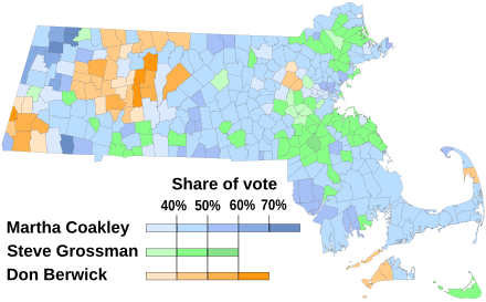 Primary results by municipality Massachusetts Democratic gubernatorial primary results by municipality, 2014.svg