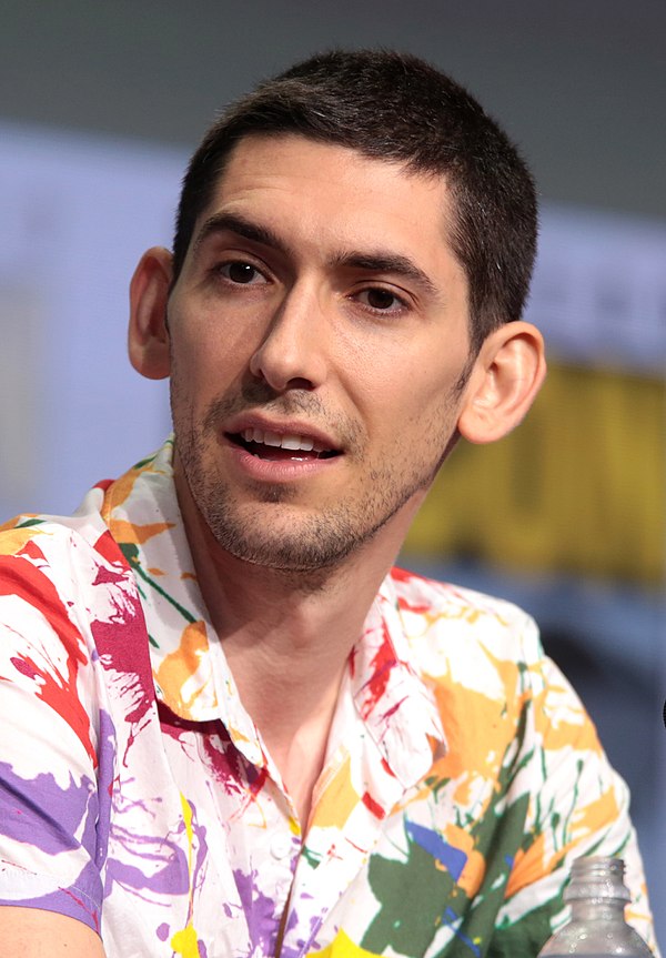 Landis at the 2017 San Diego Comic-Con