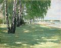 Max Liebermann - Der Garten des Künstlers am Wannsee (1918).jpg