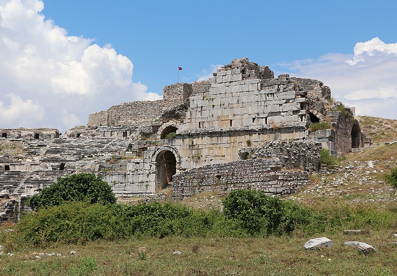 File:Miletus - Ancient Greek theatre 03.jpg