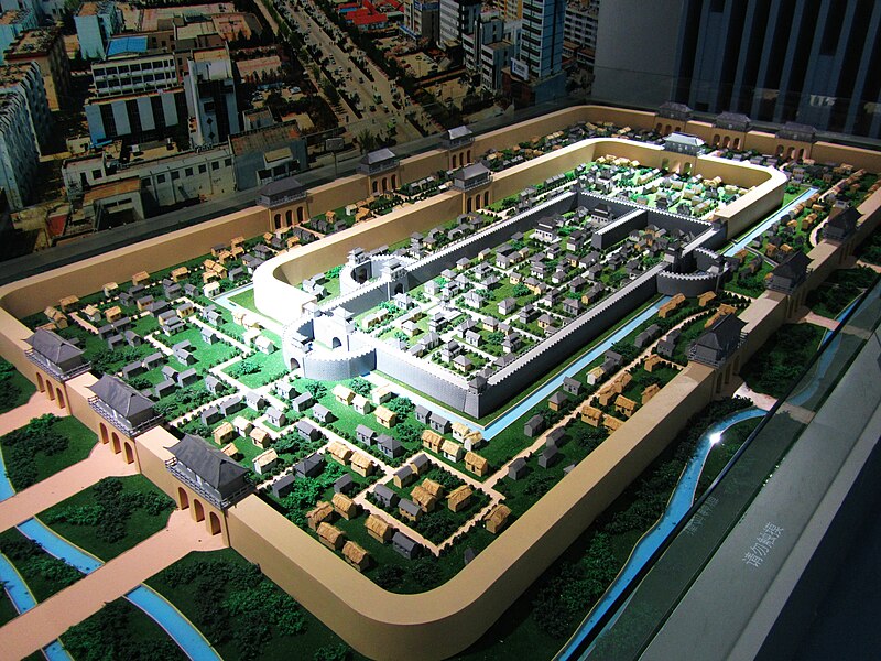 File:Model of the City of Jv in Rizhao Urban Planning Exhibition Hall 2011-08.JPG