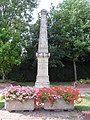 Morcourt (Aisne) monument soldat 1885, Sénegal.JPG