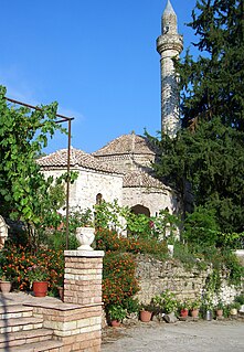 Gjin Aleksi Mosque cultural Monument in Albania