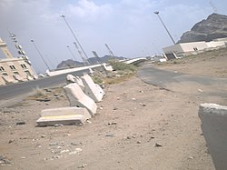 Mosque and pebble-collection zone at Muzdalifah