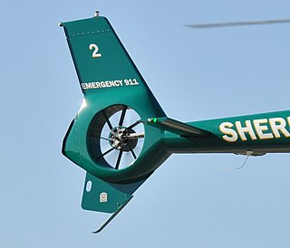 <span class="mw-page-title-main">Fenestron</span> Helicopter anti-torque system based on a ducted fan