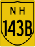 National Highway 143B marker