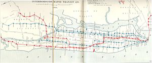 An 1918 IRT map, after Contracts 1 and 2 were signed NYCS Maps IRT 1904.jpg