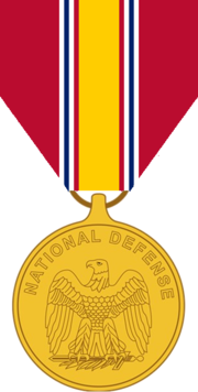Мініатюра для Медаль «За службу національній обороні» (США)