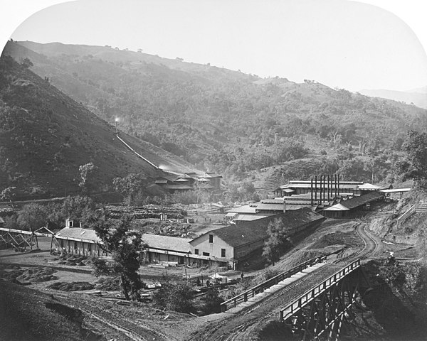 The New Almaden mercury mine near San Jose