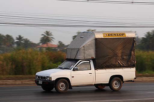 Nissan pickup truck in Thailand