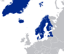 Map of Nordic-European Countries Nordic Council.png