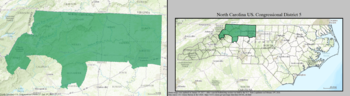 North Carolina US-Kongressbezirk 5 (seit 2017) .tif