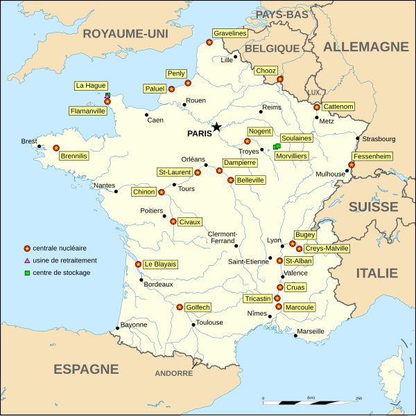 File:Nuclear power plants map France-fr.svg