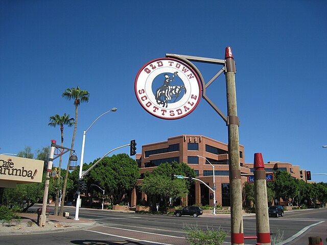 Image: Old town scottsdale sign