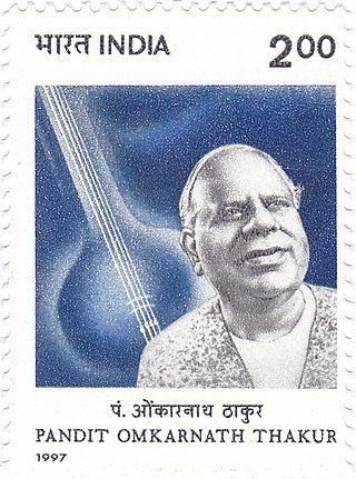 <span class="mw-page-title-main">Omkarnath Thakur</span> Indian musical artist