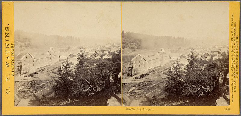File:Oregon City, Oregon, by Watkins, Carleton E., 1829-1916.jpg