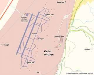 <span class="mw-page-title-main">Ovda Airbase</span> Israeli Air Force Base