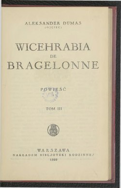 Okładka lub karta tytułowa