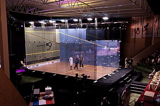 Glass Court of the Kuwait Open PSA Kuwait Cup 2009.jpg