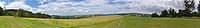 Čeština: Panoramatický výhled ze západní strany Hradiska, Nová Lhota, okres Hodonín