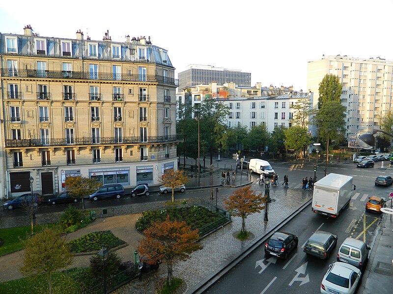 File:Paris 75013 Rue Esquirol - Boulevard de l'Hôpital.jpg