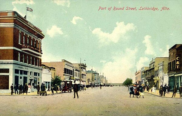 Round Street in 1911