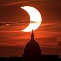 Washington D. C., EE.UU. (9:55 UTC) Foto de la NASA.