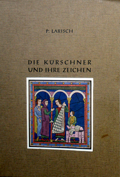 File:Paul Larisch, Die Kürschner und ihre Zeichen (Buchdeckel, Version 6).jpg