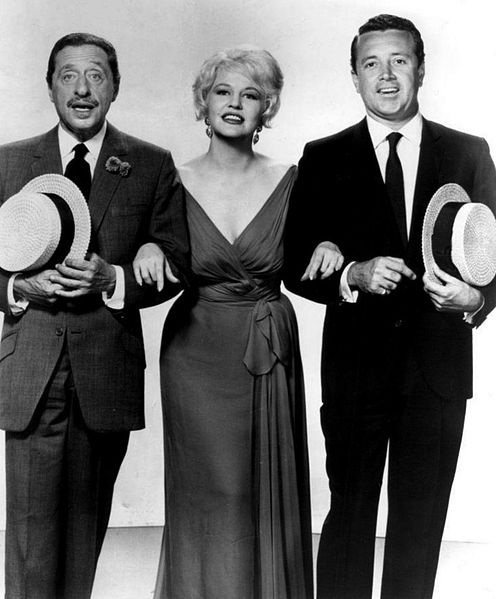 Damone with composer Harold Arlen and Peggy Lee, 1961